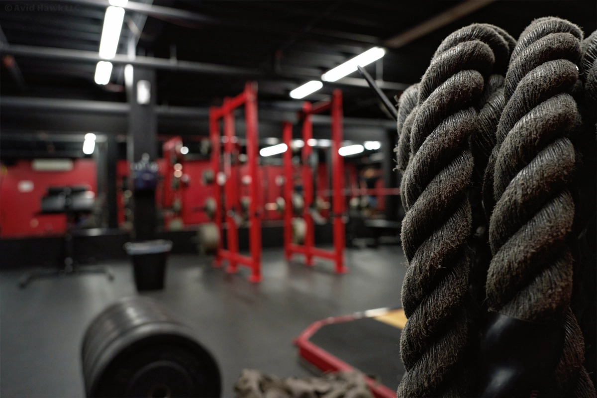 Commercial/Location Photography Example - Weightroom